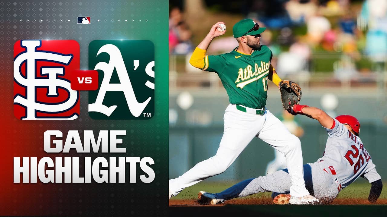 Cardinals vs. A's Game Highlights (5/9/26) | MLB Highlights