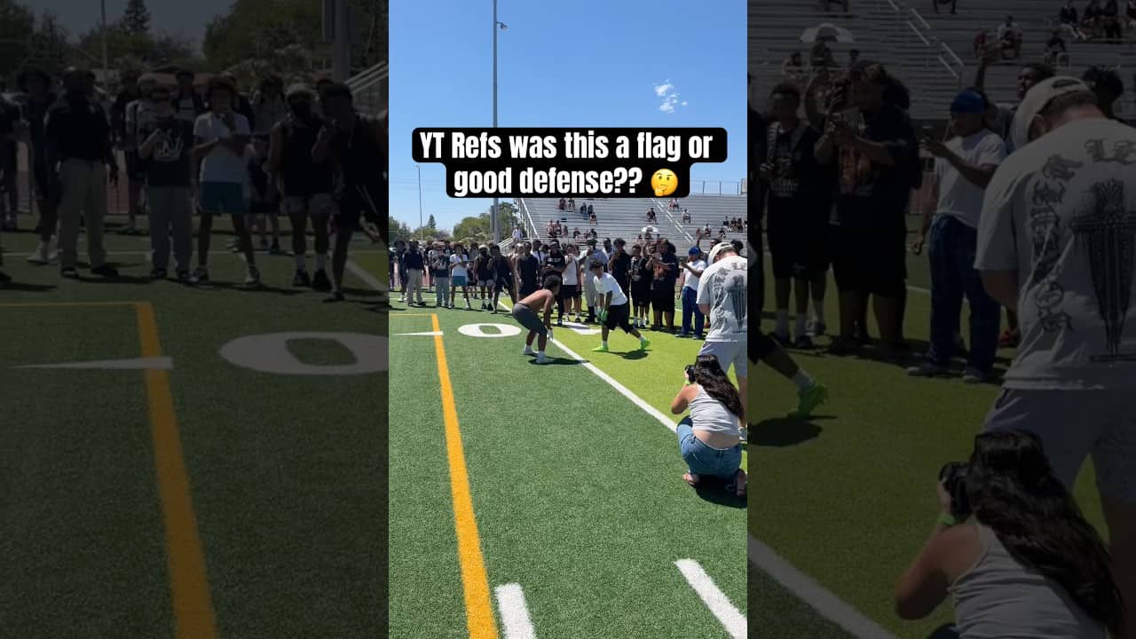Flag or Good Defense?? 🤔 #1on1’s