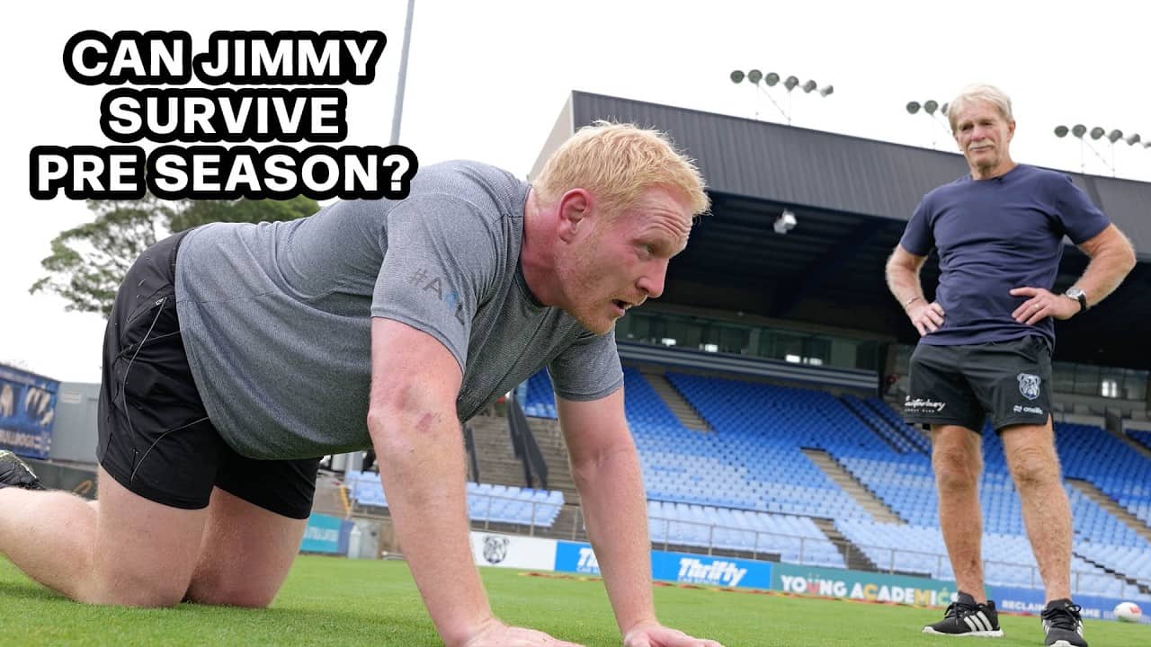 NRL Legend Attempts To Survive Intense Pre-Season Training 5 Years Post-Retirement