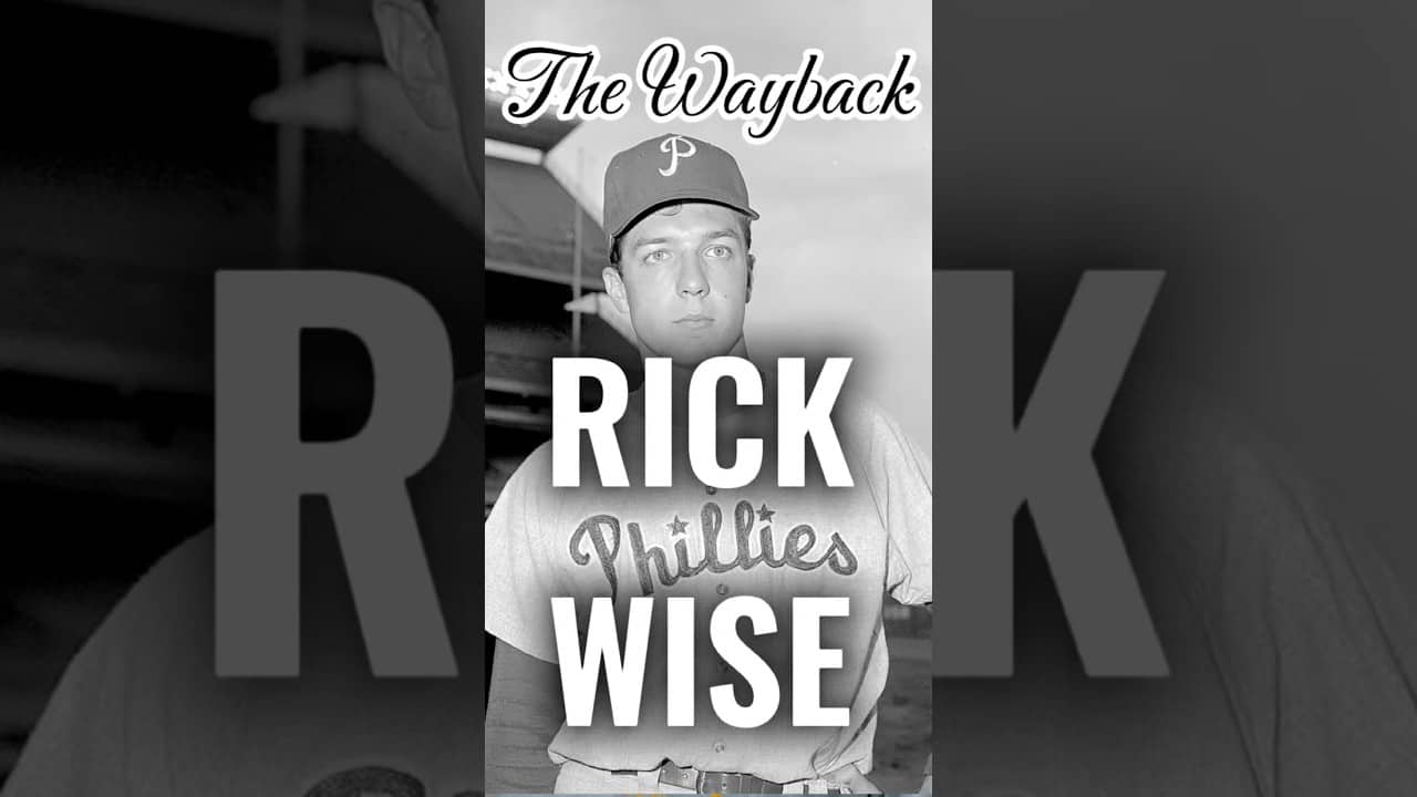 Throwback: Phillies Rick Wise. The Man that brought the Hall of Famer.