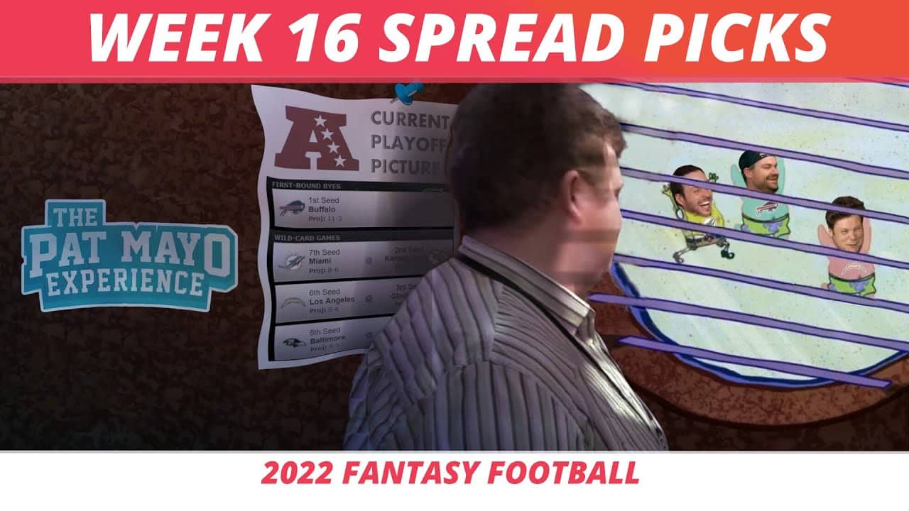 2022 Week 16 Picks Against The Spread, NFL Game Picks, Most Insane Custy Shortlist | Cust Corner
