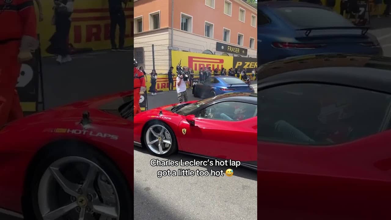 This is fine π₯ (via @ferrari/TT)