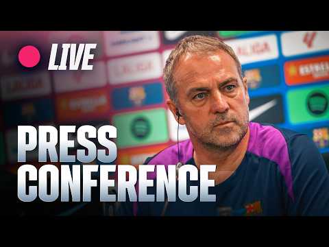 π΄ LIVE | HANSI FLICK PRESS CONFERENCE | FC BARCELONA vs REAL BETIS π΅π΄