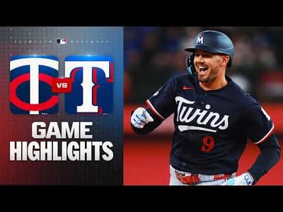 Twins vs. Rangers Game Highlights (6/16/26) | MLB Highlights