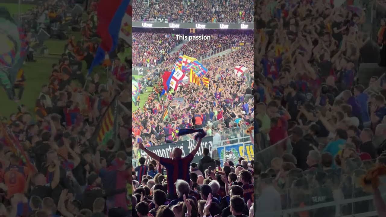 We miss the Spotify Camp Nou ๐ฅน #shorts #fcbarcelona