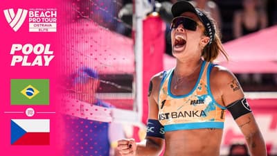 Thamela/Victoria vs. Svozilova/Stochlova - Pool Play Highlights | Ostrava 2026 #BeachProTour