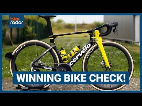 Wout van Aert's Paris-Roubaix-Winning Bike is... Boring!