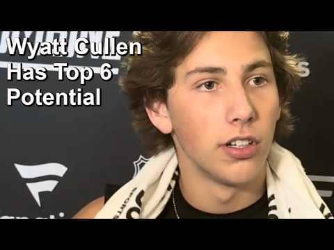 Wyatt Cullen Has the Skill and Hockey IQ To Become a Top 6 Forward in the NHL