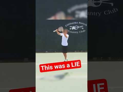 You've been LIED to about the spin serve
