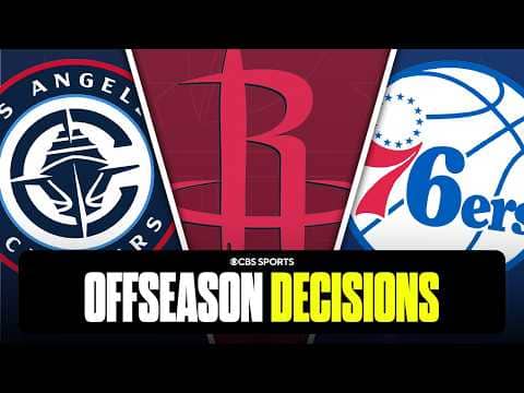 Biggest offseason decisions for Clippers, Rockets and 76ers 🤔