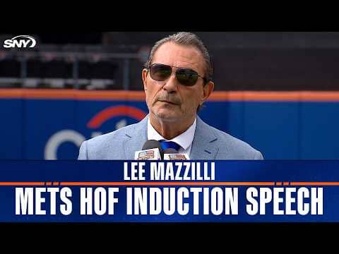 Brooklyn-born Lee Mazzilli enters the Mets Hall of Fame