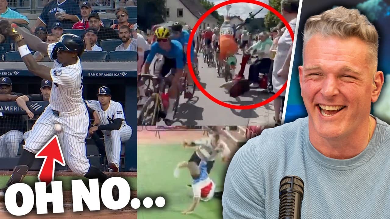 One Man Takes Down Entire Bike Race, Worst Baseball Nut Shot Ever, & Pro Golfers In Hell? | OH NO