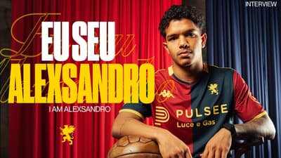 🇧🇷 EU SEU ALEXSANDRO | GENOA CFC NEW SIGNING | INTERVIEW 🎙️