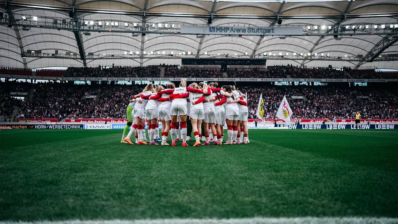 Die MHP Arena bebt! VfB Frauen erleben historischen Tag | Recap Movie