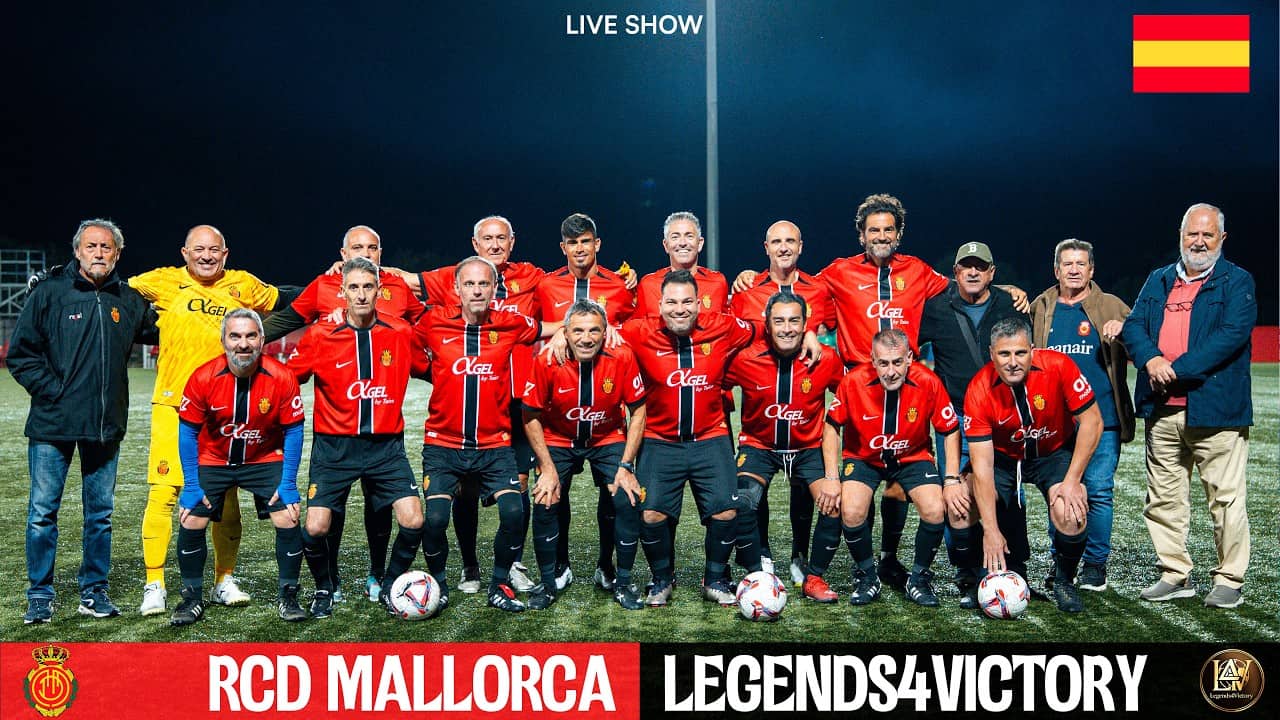 ¡PARTIDO EN DIRECTO! RCD MALLORCA vs LEYENDS4VICTORY