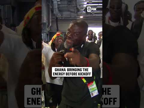 Ghana is bringing the vibes π¬π