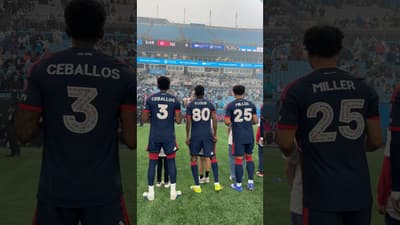 LET’S GET THIS MATCH STARTED! 😤