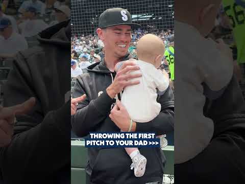 Father’s Day first pitches never miss 🥰