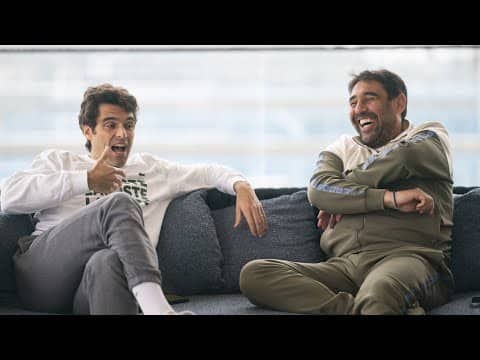 TECNIFIBRE | Marcos Baghdatis & Pablo Andujar Sharing Experience with the Next Generation 💬