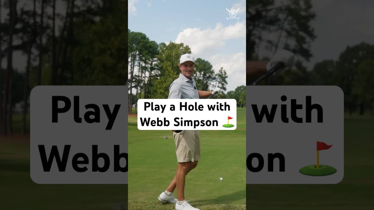 Play Hole 9 at Quail Hallow Club with Webb Simpson ⛳️