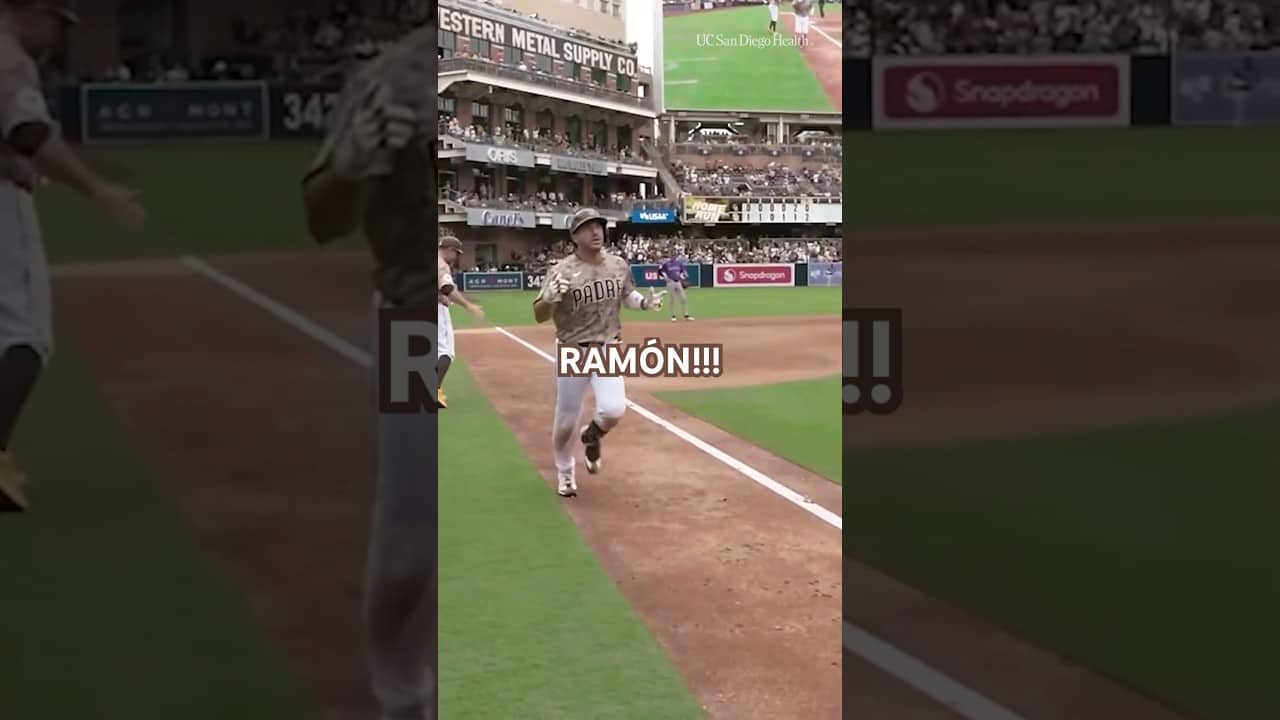Your regularly scheduled Ramón post. #mlb #padres #baseball #highlights #homerun #sandiegopadres