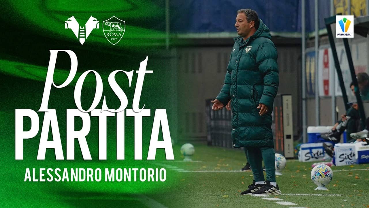 Montorio: "I ragazzi hanno onorato il percorso fatto, complimenti a tutto il Settore Giovanile"