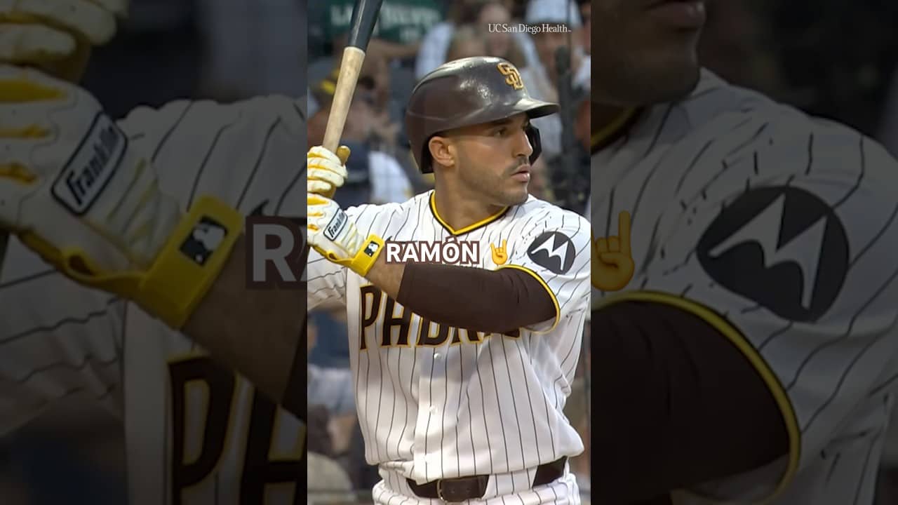 It's Ramón's world and we're just living in it 🤘 #mlb #padres #baseball #highlights #homerun