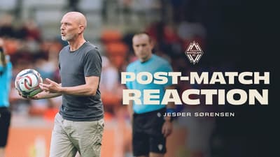 Jesper Sรธrensen Post Match Reaction | HOU 1-0 VAN
