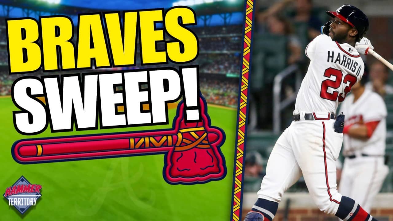 Atlanta Braves Sweep Philadelphia Phillies As Austin Riley, Michael Harris Heat Up