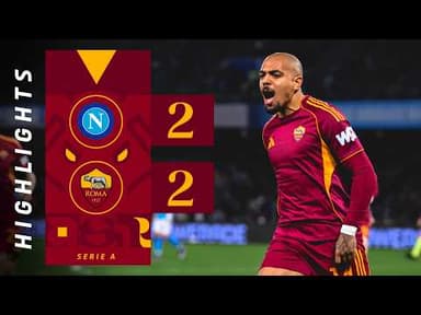 NAPOLI 2-2 ROMA | SERIE A HIGHLIGHTS 2025-26