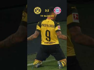 😳 What a game! Our 3:2 WIN against Bayern in 2018… 🎢 #BVBFCB