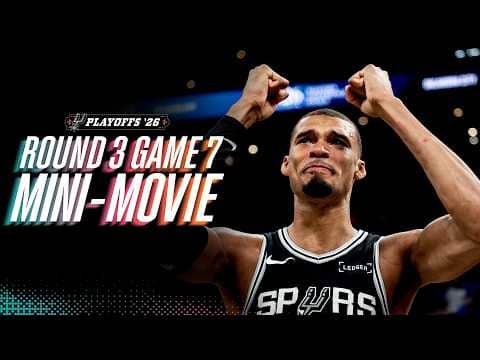 Playoffs Round 3 Game 7 Mini-Movie - Spurs Eliminate Thunder to Advance to NBA Finals!