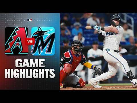 D-backs vs. Marlins Game Highlights (6/10/26) | MLB Highlights