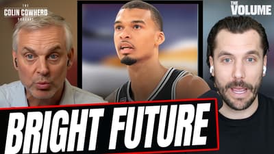 Victor Wembanyama's age COST San Antonio Spurs against New York Knicks | Colin Cowherd NBA Finals