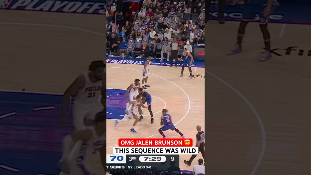 Jalen Brunson is unreal 🤯