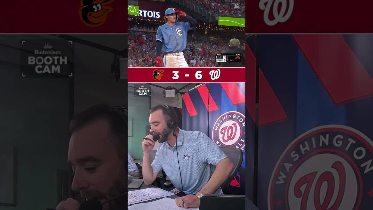 7-RUN INNING FROM THE NATIONALS.TV BOOTH 🗣️