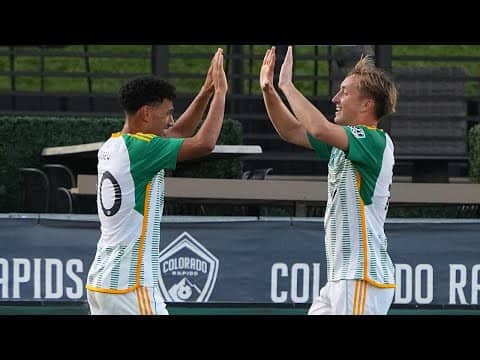 GOAL | T2's Maximilian Kissel scores insurance goal at Rapids 2