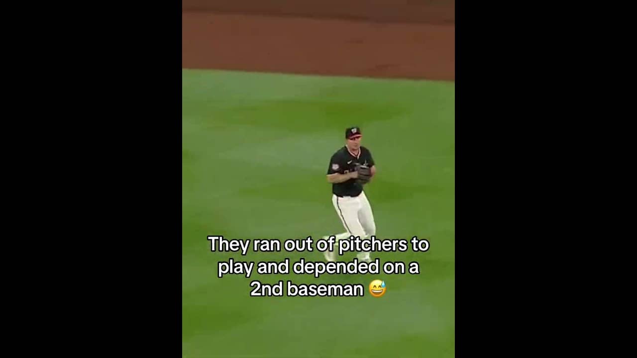 When the Nats ran out of pitchers π