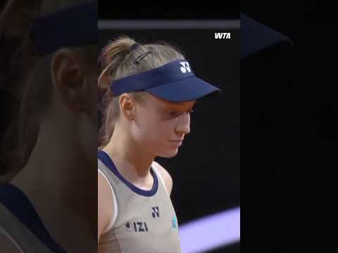 One set away from the π in Stuttgart! #WTA #ElenaRybakina #Tennis #PorscheTennis