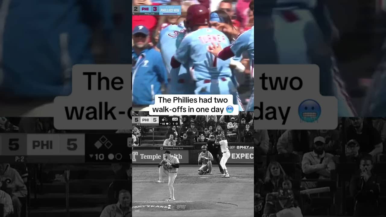 Phillies swept the Giants š§¹š§¹š§¹