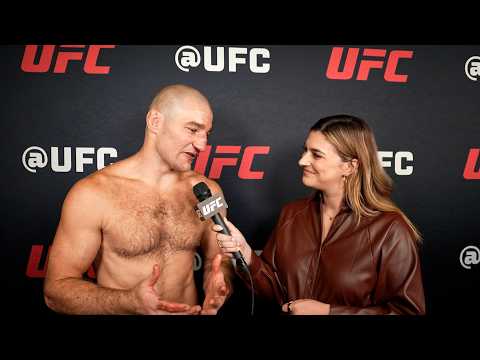 Sean Strickland Backstage Interview | UFC 328