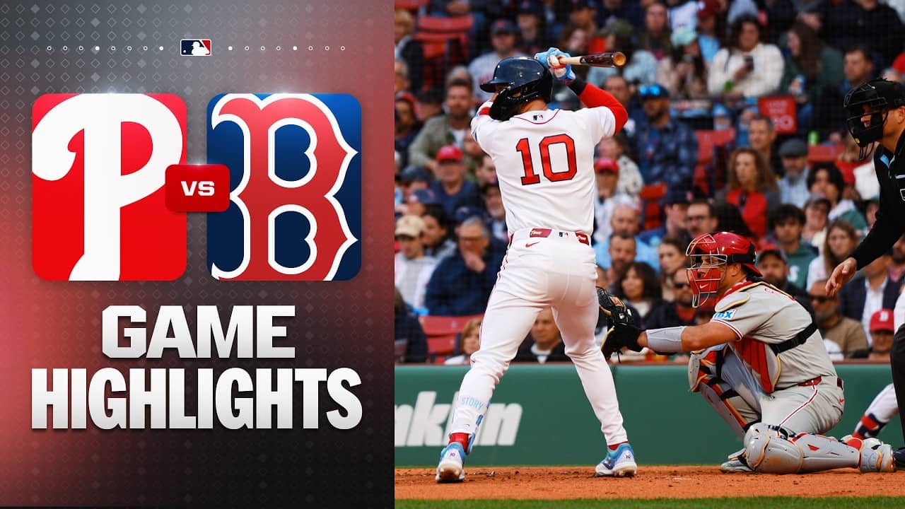 Phillies vs. Red Sox Game Highlights (5/13/26) | MLB Highlights