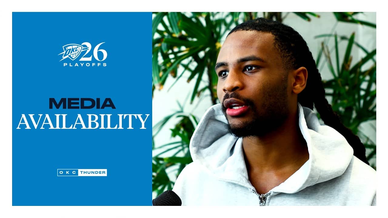 Practice Media Availability | Cason Wallace | NBA Playoffs | May 10, 2026
