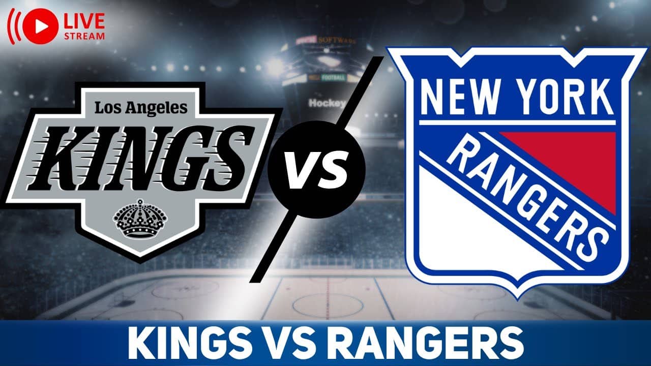 Los Angeles Kings vs New York Rangers LIVE GAME REACTION & PLAY-BY-PLAY