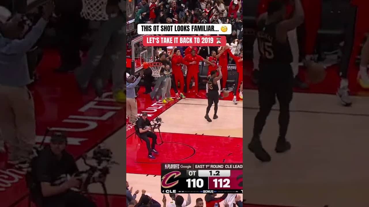 RJ Barrett W in OT π€ Kawhi W in Game 7 π₯