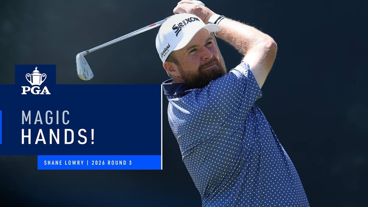 Shane Lowry Shows SPECIAL Technique to Chip-In! | 2026 PGA Championship