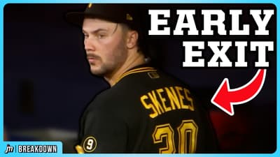 Paul Skenes has to end his start early after a terrible call, a breakdown