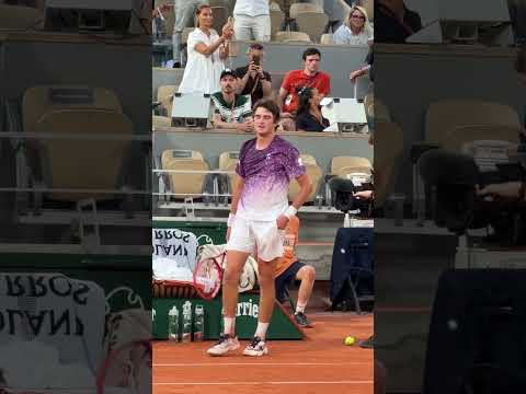 JOAO FONSECA WITH THE WIN OF ROLAND GARROS π₯π«π· #tennis #tennisplayer #tennisnews