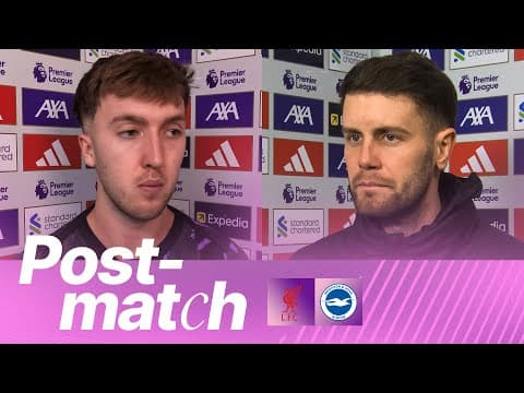 POST-MATCH | Hurzeler and Hinshelwood | Liverpool v Brighton