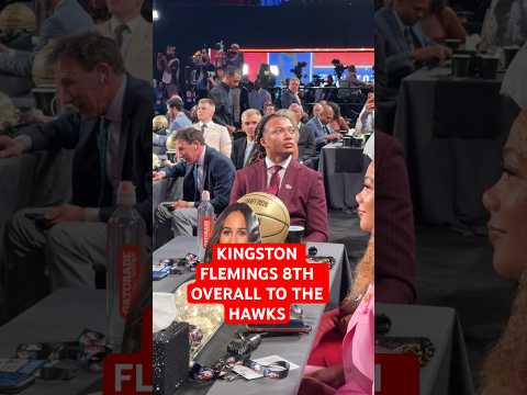 Kingston Flemings selected 8th by the Atlanta Hawks